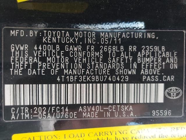 2011 Toyota Camry Base