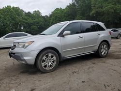 Acura salvage cars for sale: 2007 Acura MDX Technology