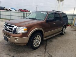 Salvage cars for sale from Copart Chicago Heights, IL: 2011 Ford Expedition EL XLT