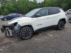 Jeep Compass salvage cars for sale: 2020 Jeep Compass Trailhawk