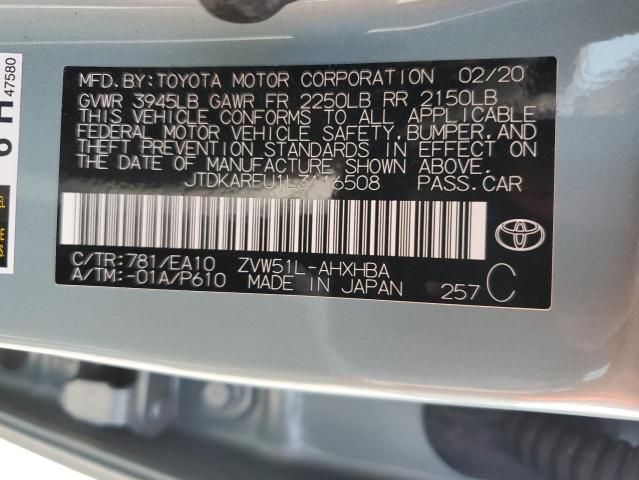 2020 Toyota Prius L