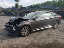 Hyundai Sonata Sport salvage cars for sale: 2017 Hyundai Sonata Sport