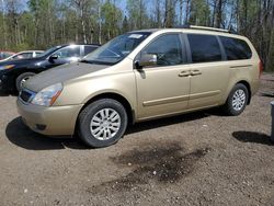 KIA Sedona LX salvage cars for sale: 2011 KIA Sedona LX