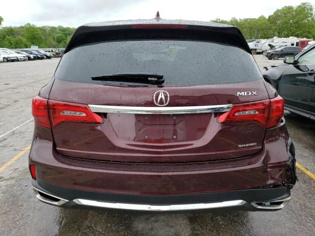 2017 Acura MDX Technology