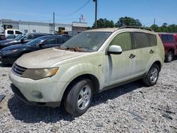 Salvage cars for sale from Copart Montgomery, AL: 2007 Mitsubishi Outlander ES