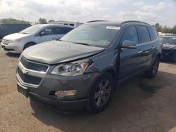 Chevrolet salvage cars for sale: 2011 Chevrolet Traverse LT