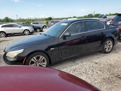 BMW salvage cars for sale: 2010 BMW 528 I