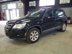 Volkswagen salvage cars for sale: 2010 Volkswagen Tiguan S