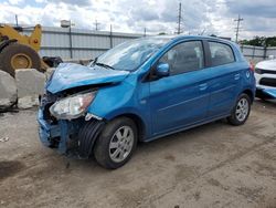 Mitsubishi Mirage salvage cars for sale: 2015 Mitsubishi Mirage ES