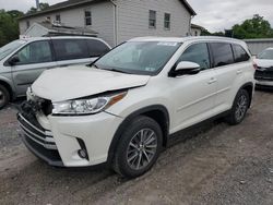 Toyota Highlander salvage cars for sale: 2019 Toyota Highlander SE