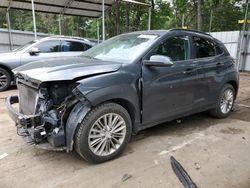 Hyundai Kona sel Vehiculos salvage en venta: 2020 Hyundai Kona SEL