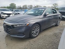 Vehiculos salvage en venta de Copart Des Moines, IA: 2021 Honda Accord LX