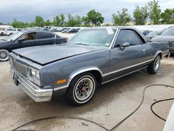 Chevrolet EL Camino salvage cars for sale: 1985 Chevrolet EL Camino