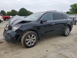 Acura MDX Advance salvage cars for sale: 2016 Acura MDX Advance