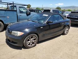 BMW salvage cars for sale: 2009 BMW 128 I