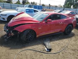 Salvage cars for sale from Copart San Martin, CA: 2022 Ford Mustang GT