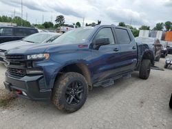 Chevrolet Silverado k1500 lt Trail salvage cars for sale: 2021 Chevrolet Silverado K1500 LT Trail Boss