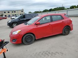 Toyota salvage cars for sale: 2010 Toyota Corolla Matrix S