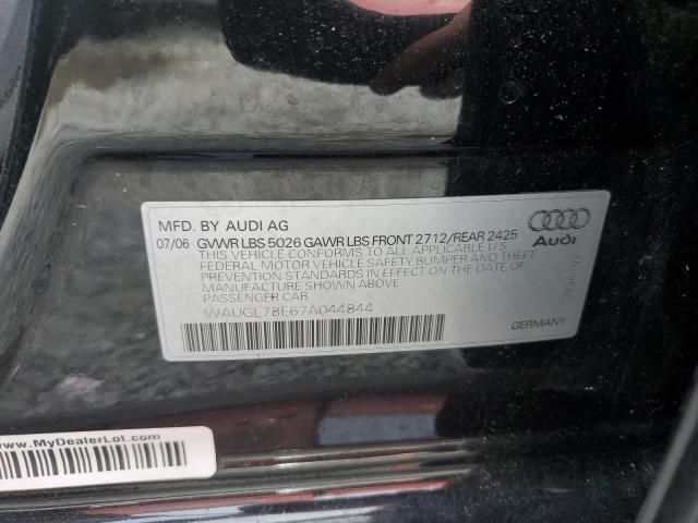 2007 Audi New S4 Quattro
