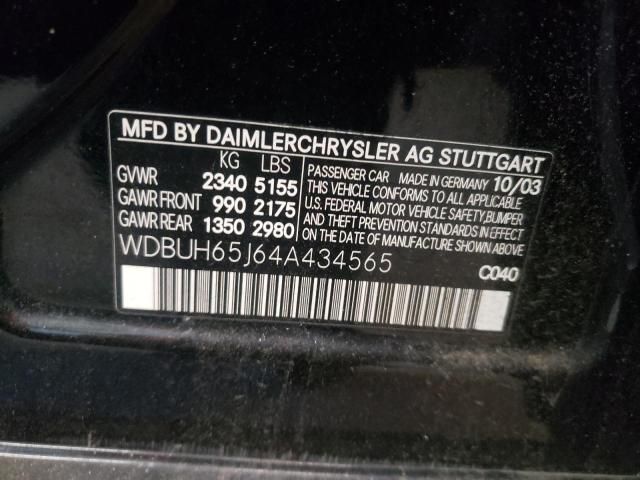 2004 Mercedes-Benz E 320