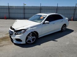 Mercedes-Benz e-Class salvage cars for sale: 2014 Mercedes-Benz E 250 Bluetec