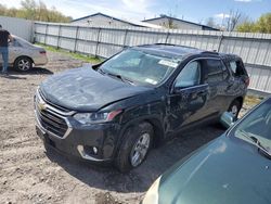 Salvage cars for sale from Copart Albany, NY: 2018 Chevrolet Traverse LT