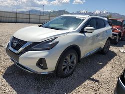 Vehiculos salvage en venta de Copart Magna, UT: 2022 Nissan Murano Platinum