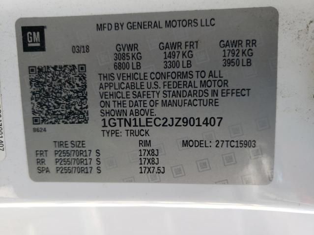 2018 GMC Sierra C1500