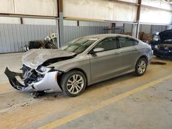 Salvage cars for sale from Copart Mocksville, NC: 2015 Chrysler 200 Limited