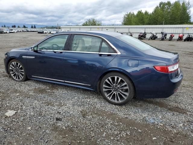 2017 Lincoln Continental Reserve