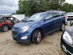 2016 Chevrolet Equinox LT en venta en Seaford, DE