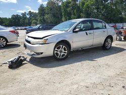 Saturn salvage cars for sale: 2003 Saturn Ion Level 3