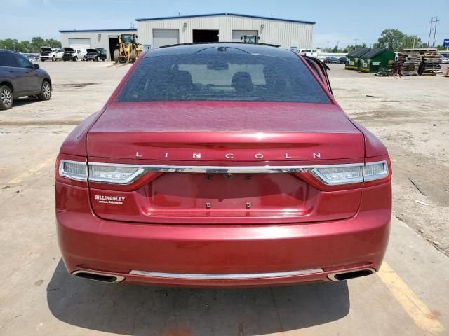 2017 Lincoln Continental Reserve