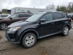 Salvage cars for sale from Copart Lyman, ME: 2015 Toyota Rav4 LE