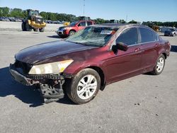 Salvage cars for sale from Copart Dunn, NC: 2008 Honda Accord LXP