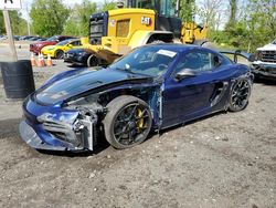 Porsche salvage cars for sale: 2023 Porsche Cayman GT4 RS