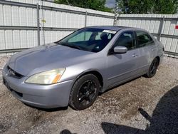 Honda salvage cars for sale: 2003 Honda Accord EX