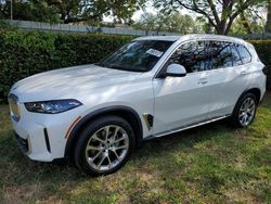 BMW x5 salvage cars for sale: 2024 BMW X5 Sdrive 40I