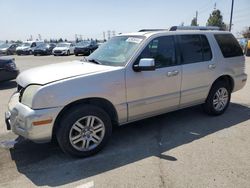 Mercury Mountainer salvage cars for sale: 2007 Mercury Mountaineer Premier