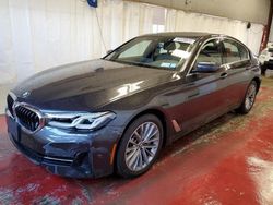 BMW salvage cars for sale: 2022 BMW 530 XI