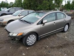 Honda Civic salvage cars for sale: 2006 Honda Civic LX