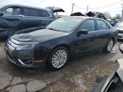 Ford salvage cars for sale: 2012 Ford Fusion Hybrid