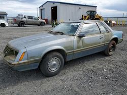 Salvage cars for sale from Copart Airway Heights, WA: 1981 Ford Mustang