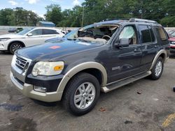 Ford salvage cars for sale: 2007 Ford Explorer Eddie Bauer