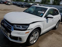 Audi q5 Prestige Vehiculos salvage en venta: 2018 Audi Q5 Prestige