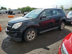 Salvage cars for sale from Copart Hillsborough, NJ: 2015 Chevrolet Equinox LS