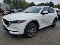 Salvage cars for sale from Copart Mendon, MA: 2021 Mazda CX-5 Signature