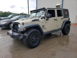 Jeep Wrangler Unlimited Sport salvage cars for sale: 2017 Jeep Wrangler Unlimited Sport