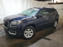 Salvage cars for sale from Copart Ebensburg, PA: 2016 GMC Acadia SLE