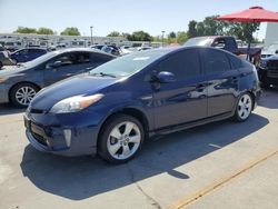 Salvage cars for sale from Copart Sacramento, CA: 2012 Toyota Prius